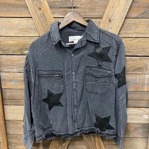 Leather Star Shirt